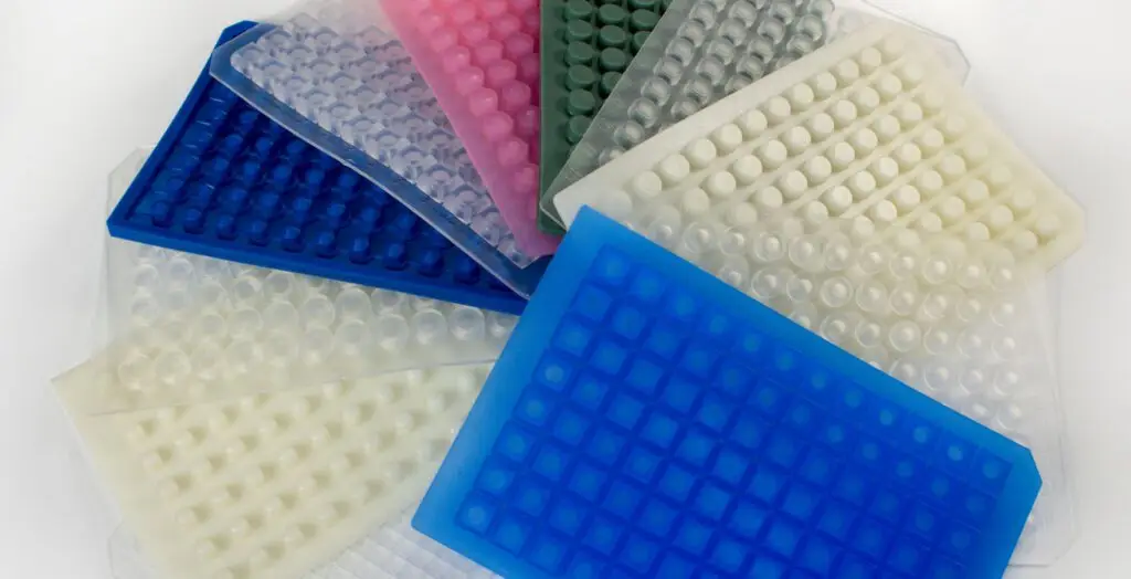 cap mats for septa | 96 square cap mats | sealing cap mats