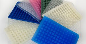 cap mats for septa | 96 square cap mats